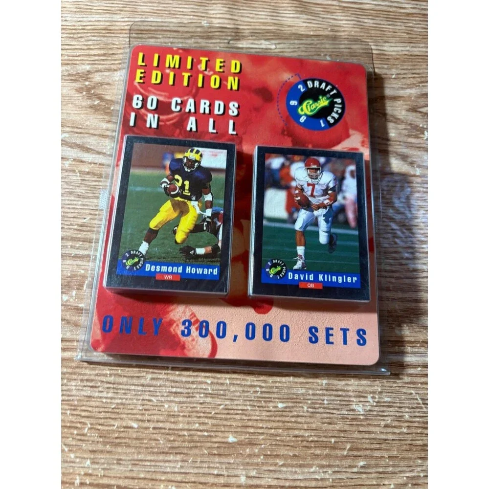 1992 Classic Draft Picks Football Complete Set Factory Sealed Limited Edition